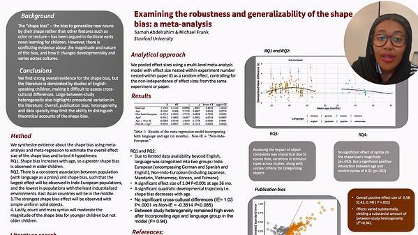 Examining the robustness and generalizability of the shape bias: a meta-analysis