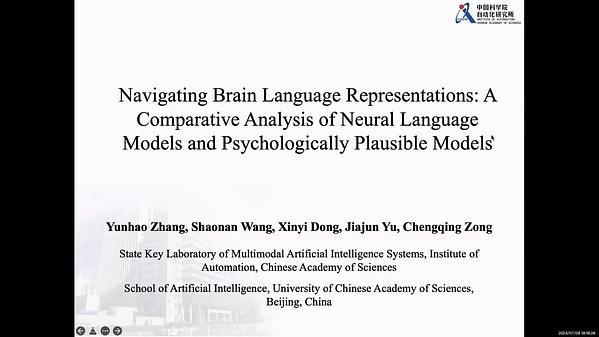 Navigating Brain Language Representations: A Comparative Analysis of Neural Language Models and Psychologically Plausible Models