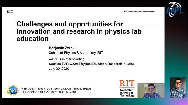 Challenges and opportunities for innovation and research in physics lab education