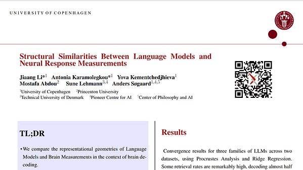 Structural Similarities Between Language Models and Neural Response Measurements