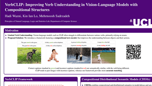 VerbCLIP: Improving Verb Understanding in Vision-Language Models