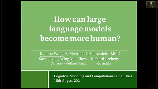 How can large language models become more human?