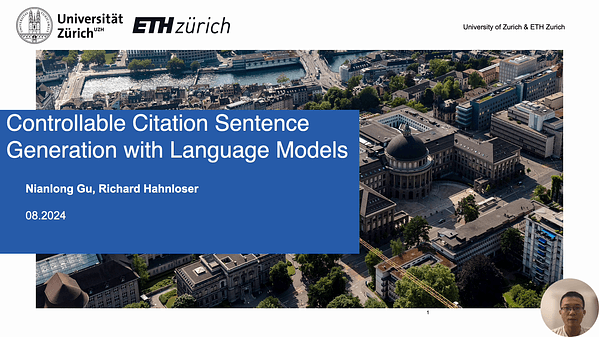 Controllable Citation Sentence Generation with Language Models