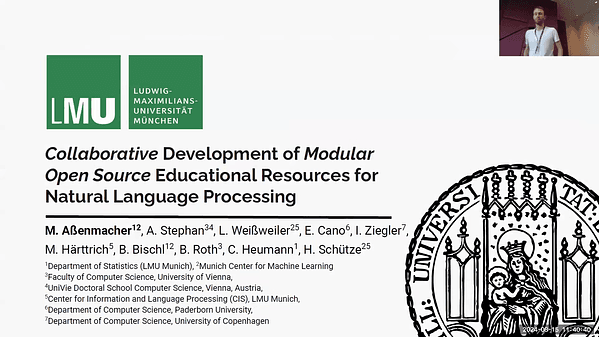 Collaborative Development of Modular Open Source Educational Resources for Natural Language Processing