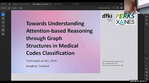 Towards Understanding Attention-based Reasoning through Graph Structures in Medical Codes Classification