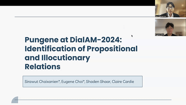 Pungene at DialAM-2024: Identification of Propositional and Illocutionary Relations