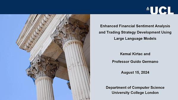 Enhanced Financial Sentiment Analysis and Trading Strategy Development Using Large Language Models