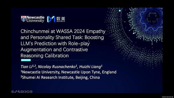 Chinchunmei at WASSA 2024 Empathy and Personality Shared Task:Boosting LLM’s Prediction with Role-play Augmentation and ContrastiveReasoning Calibration