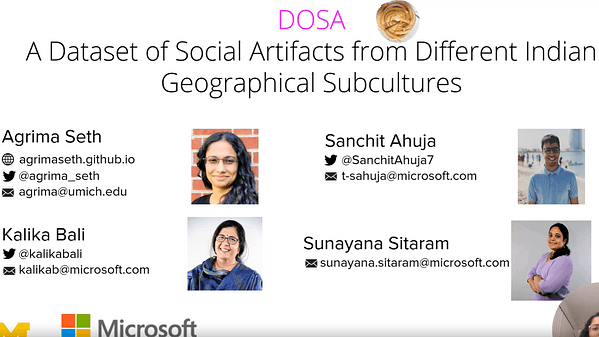 DOSA: A Dataset of Social Artifacts from Different Indian Geographical Subcultures
