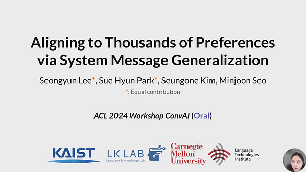 Aligning to Thousands of Preferences via System Message Generalization