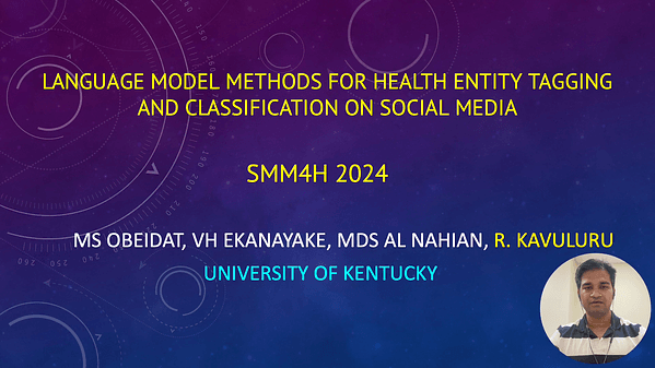 UKYNLP@SMM4H2024: Language Model Methods for Health Entity Tagging and Classification on Social Media (Tasks 4 & 5)