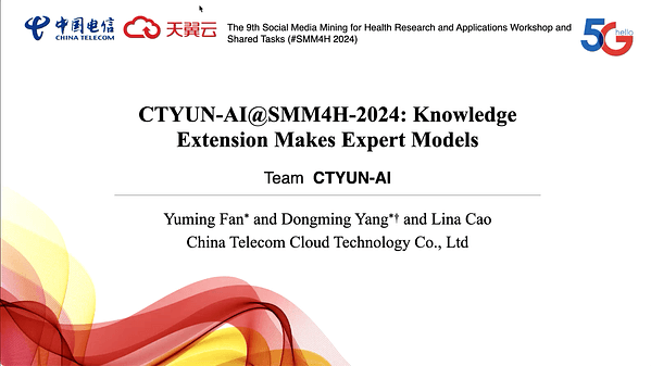 CTYUN-AI@SMM4H-2024: Knowledge Extension Makes Expert Models