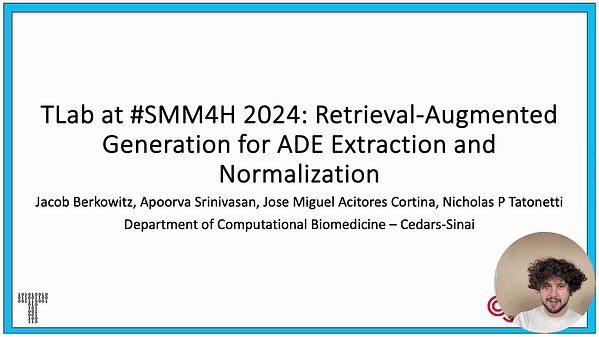TLab at #SMM4H 2024: Retrieval-Augmented Generation for ADE Extraction and Normalization