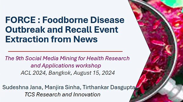 FORCE: A Benchmark Dataset for Foodborne Disease Outbreak and Recall Event Extraction from News