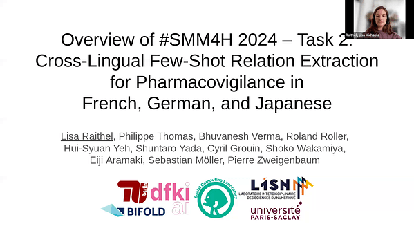 Overview of #SMM4H 2024 – Task 2: Cross-Lingual Few-Shot Relation Extraction for Pharmacovigilance in French, German, and Japanese