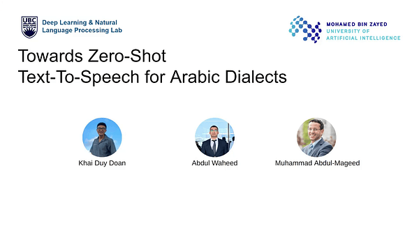 Towards Zero-Shot Text-To-Speech for Arabic Dialects