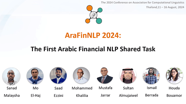 AraFinNLP 2024: The First Arabic Financial NLP Shared Task