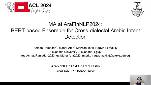 MA at AraFinNLP2024: BERT-based Ensemble for Cross-dialectal Arabic Intent Detection