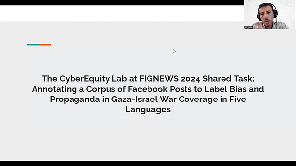 The CyberEquity Lab at FIGNEWS 2024 Shared Task: Annotating a Corpus of Facebook Posts to Label Bias and Propaganda in Gaza-Israel War Coverage in Five Languages