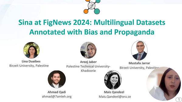 Sina at FigNews 2024: Multilingual Datasets Annotated with Bias and Propaganda.