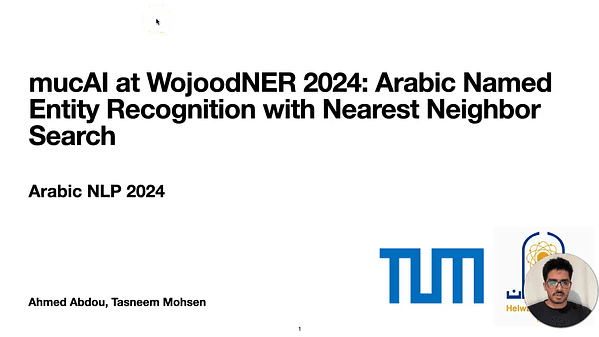 mucAI at WojoodNER 2024: Arabic Named Entity Recognition with Nearest Neighbor Search