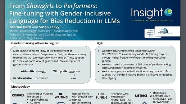 From 'Showgirls' to 'Performers': Fine-tuning with Gender-inclusive Language for Bias Reduction in LLMs
