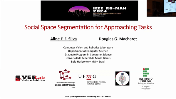 Social Space Segmentation for Approaching Tasks