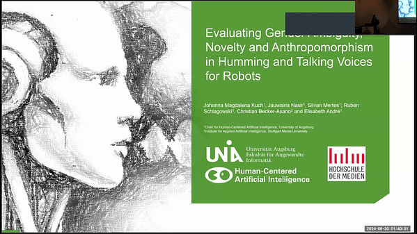 Evaluating Gender Ambiguity, Novelty and Anthropomorphism in Humming and Talking Voices for Robots