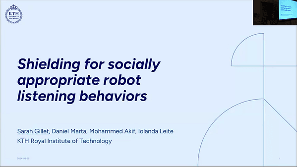 Shielding for Socially Appropriate Robot Listening Behaviors