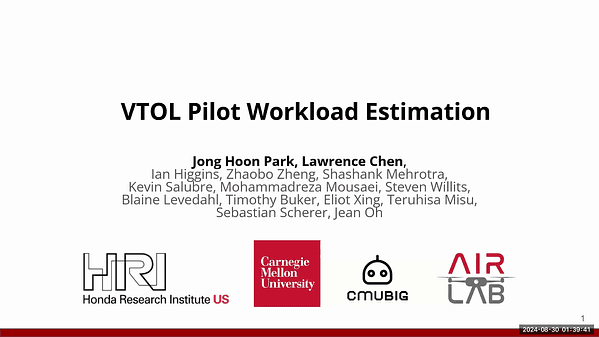 How Is the Pilot Doing: VTOL Pilot Workload Estimation by Multimodal Machine Learning on Psycho-Physiological Signals