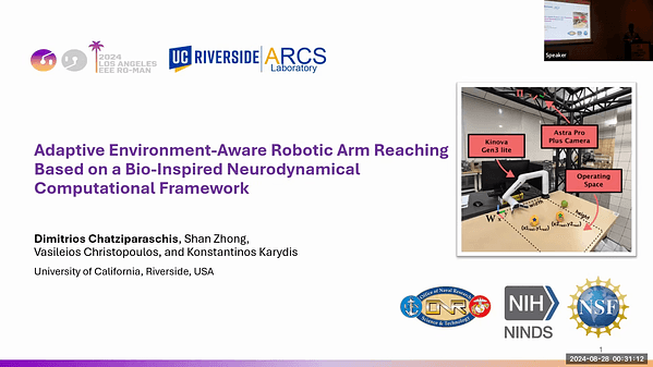 Adaptive Environment-Aware Robotic Arm Reaching Based on a Bio-Inspired Neurodynamical Computational Framework