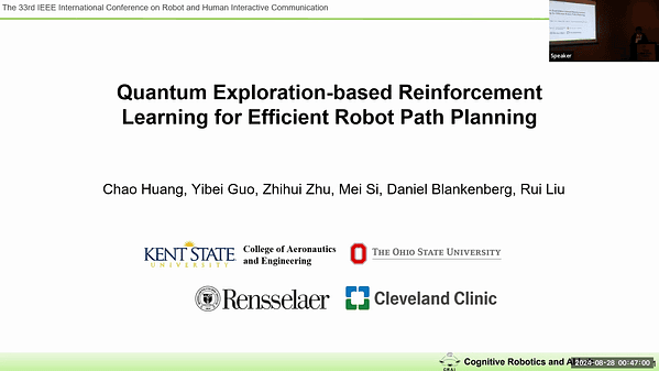 Quantum Exploration-Based Reinforcement Learning for Efficient Robot Path Planning in Sparse-Reward Environment