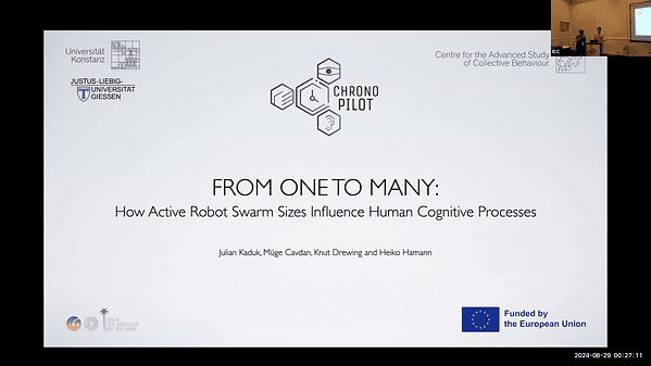 From One to Many: How Active Robot Swarm Sizes Influence Human Cognitive Processes