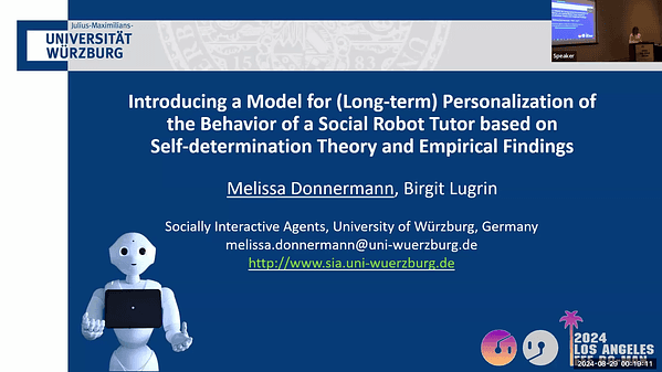 Introducing a Model for (Long-Term) Personalization of the Behavior of a Social Robot Tutor Based on Self-Determination Theory and Empirical Findings