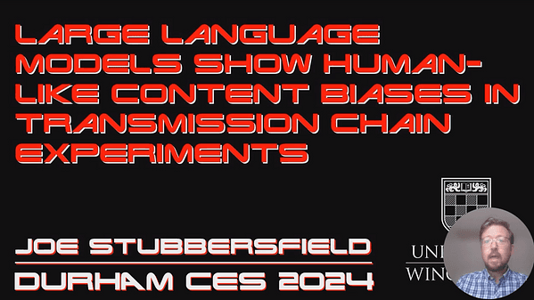 RECORDING - Large language models show human-like content biases in transmission chain experiments