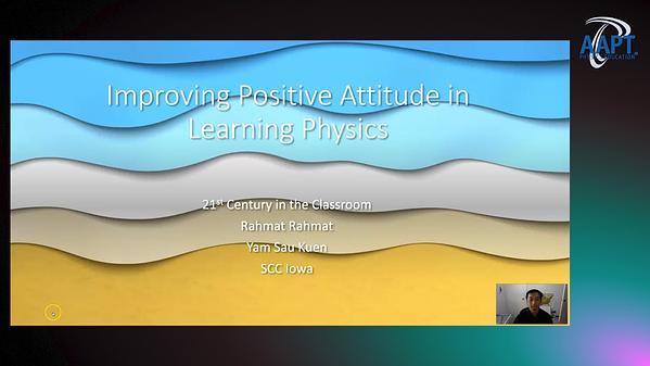 Improving Positive Attitude in Learning Physics