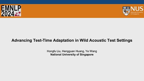 Advancing Test-Time Adaptation in Wild Acoustic Test Settings