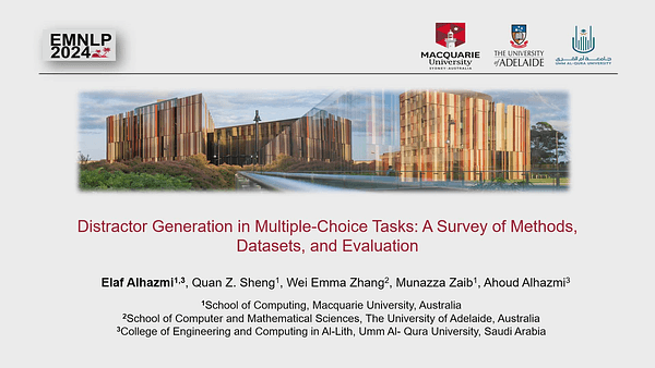 Distractor Generation in Multiple-Choice Tasks: A Survey of Methods, Datasets, and Evaluation