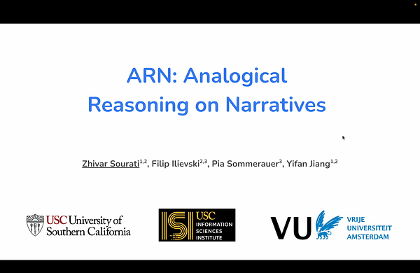 ARN: Analogical Reasoning on Narratives