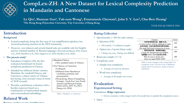 CompLex-ZH: A New Dataset for Lexical Complexity Prediction in Mandarin and Cantonese