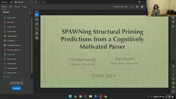 SPAWNing Structural Priming Predictions from a Cognitively Motivated Parser