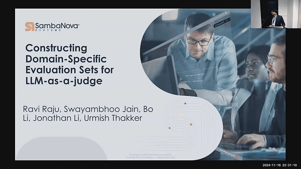 Constructing Domain-Specific Evaluation Sets for LLM-as-a-judge