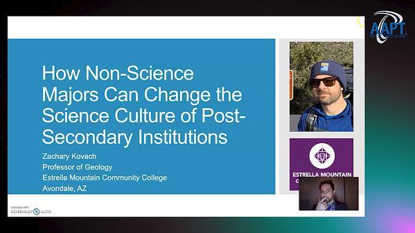 How Non-Science Majors Can Change Science Culture of Post-Secondary Institutions