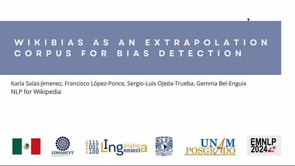 WikiBias as an Extrapolation Corpus for Bias Detection