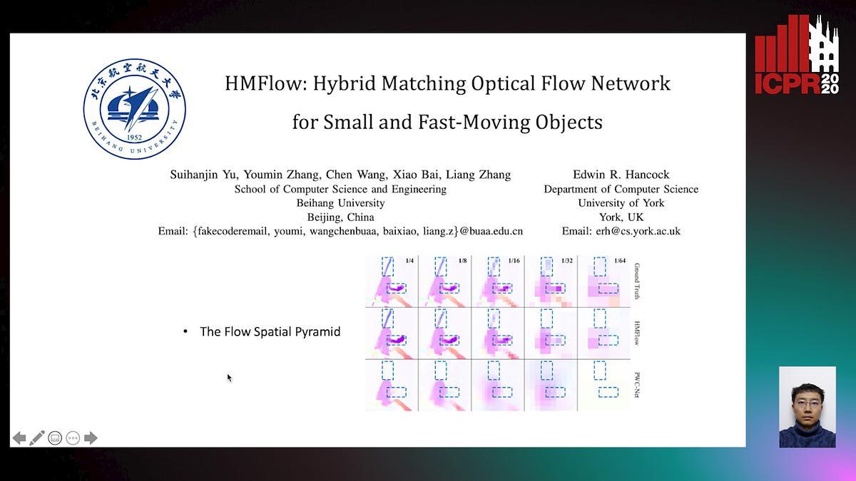 HMFlow: Hybrid Matching Optical Flow Network for Small and Fast-Moving ...