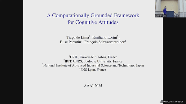 A Computationally Grounded Framework for Cognitive Attitudes