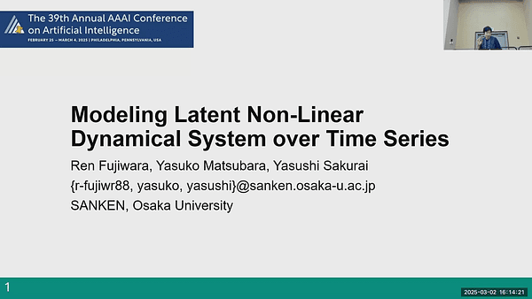Modeling Latent Non-Linear Dynamical System over Time Series