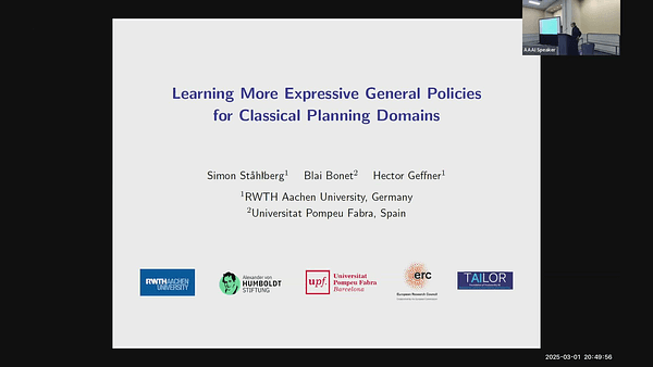 Learning More Expressive General Policies for Classical Planning Domains