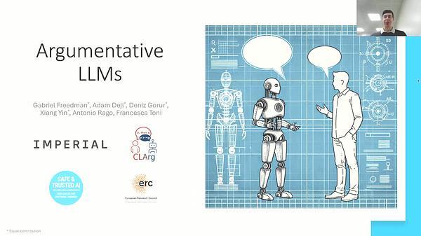 Argumentative Large Language Models for Explainable and Contestable Claim Verification