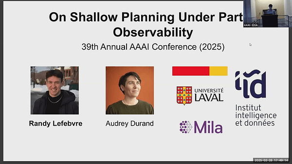 On Shallow Planning Under Partial Observability